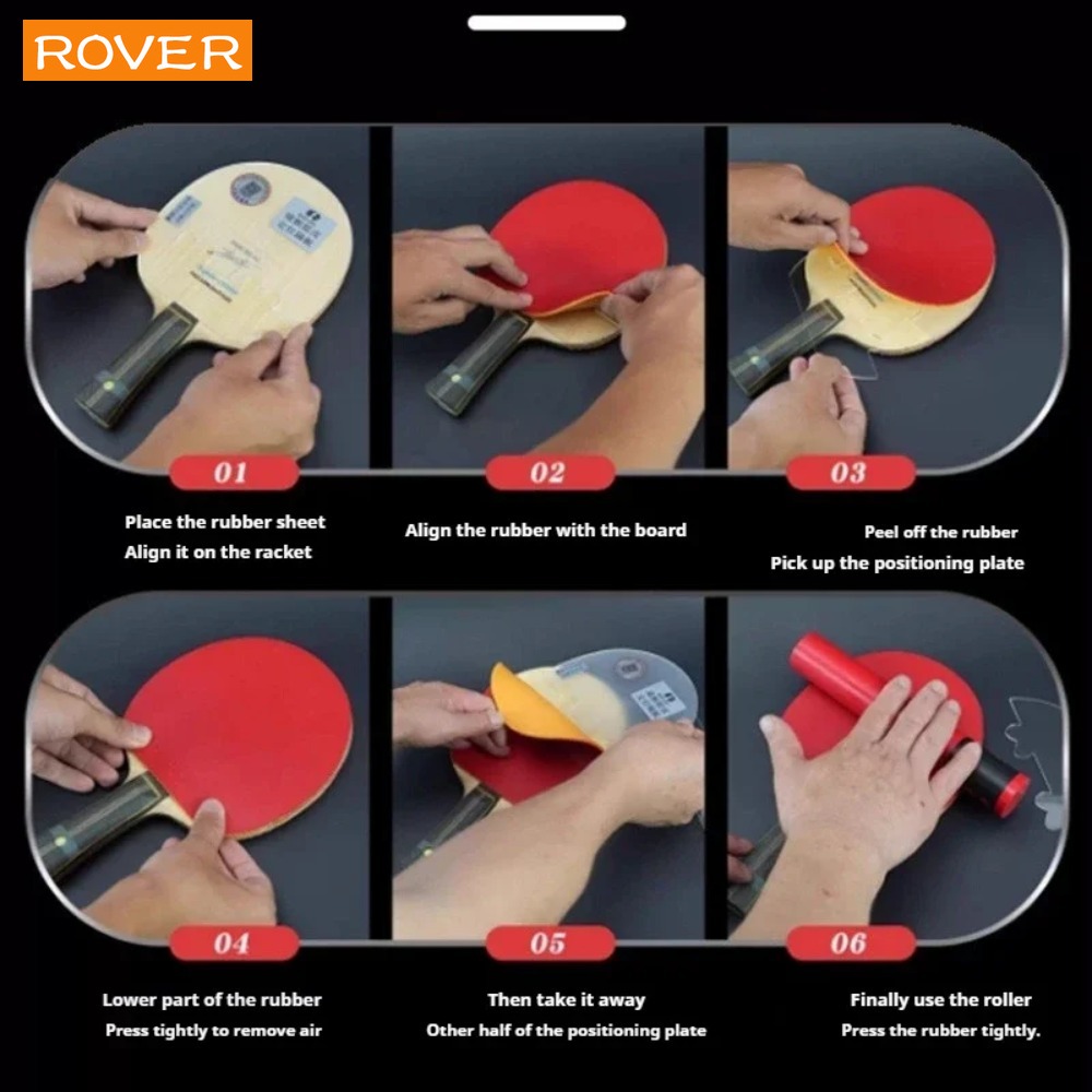 Ping Pong Racket Rubber Assist - đánh giá và giá Table Tennis Barrier