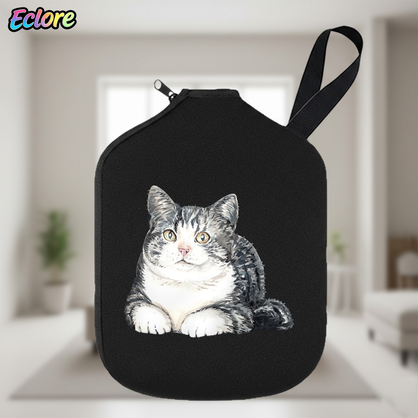 Cute Watercolor Cat Pickleball - đánh giá và giá Table Tennis Game