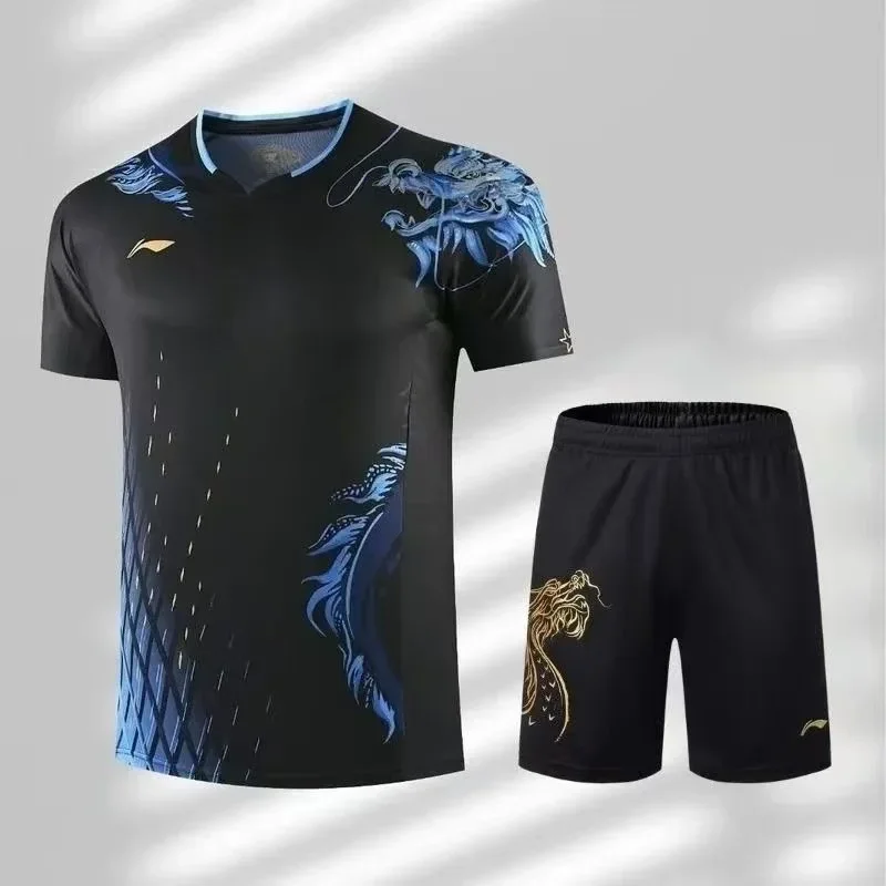 Dragon Pattern Table Tennis Sp - đánh giá và giá Table Tennis Shorts