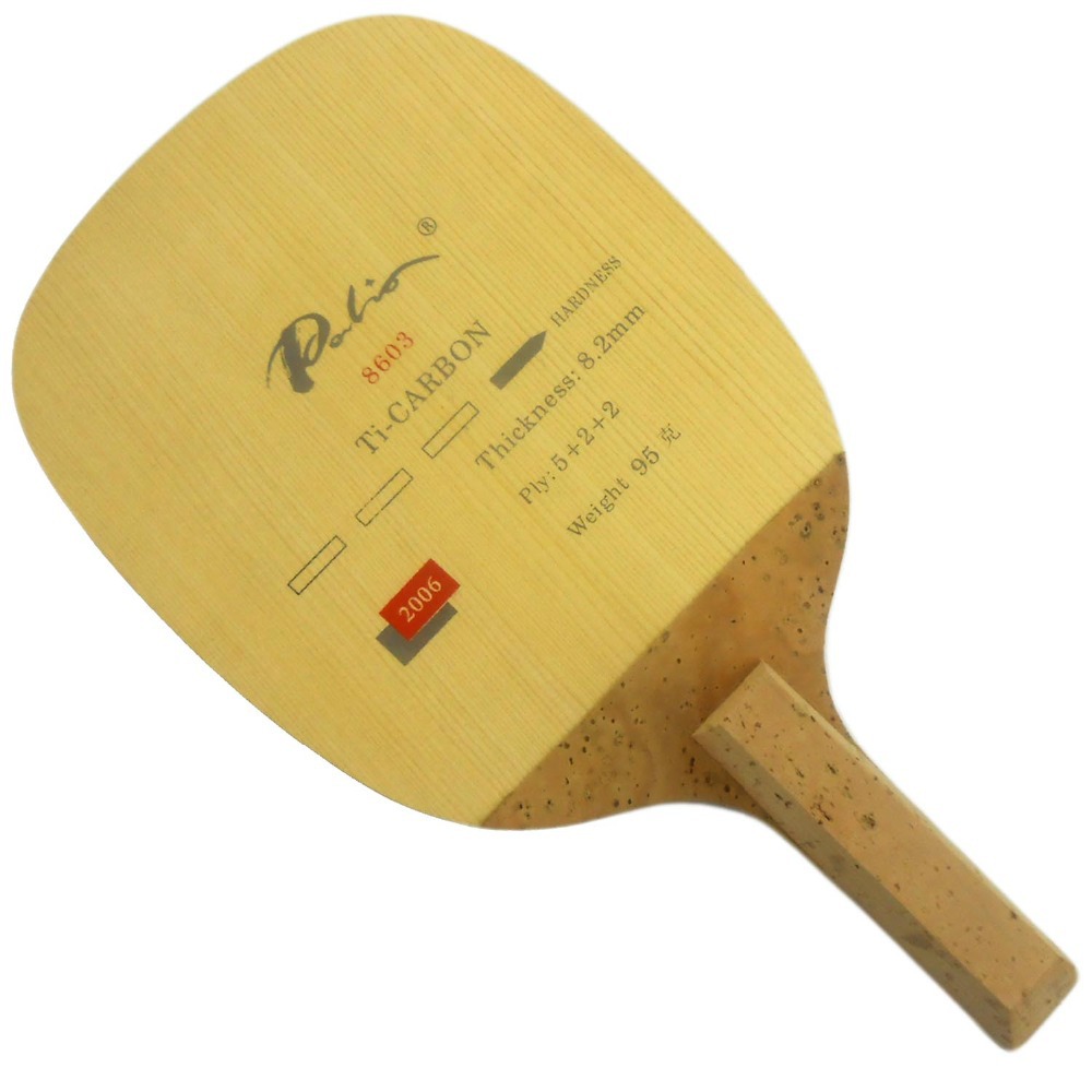 PALIO 8603 Carbon Titanium Tab - đánh giá và giá Table Tennis Japanese
