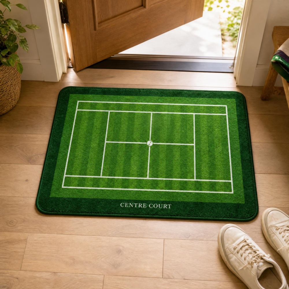 Green Grass Tennis Court Cryst - đánh giá và giá Table Tennis Footwork